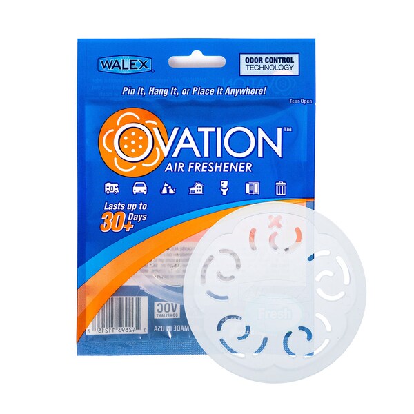 Walex Walex OVAFFRE1 Portable Ovation Air Freshener - Fresh Scent, Single OVAFFRE1 - main